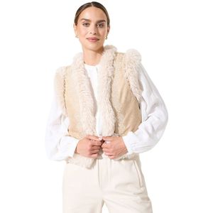 GARCIA - Effen Jack - Bruin - Mouwloos - Cropped Gilet