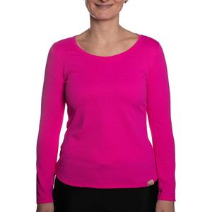 Iq-uv Uv Wave Long Sleeve O Neck T-shirt Roze L
