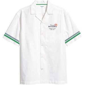 Jack & Jones Riviera Resort We3223 Short Sleeve Shirt Wit S Man