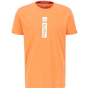 Alpha Industries Alpha Short Sleeve T-shirt Oranje S Man