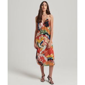 Superdry Vintage Midi Halter Slip Jurk