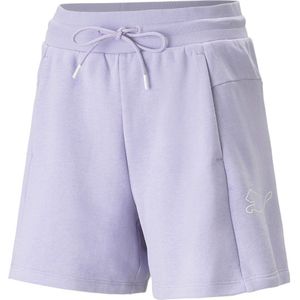 Puma Power Colorblock Shorts Paars XS Vrouw