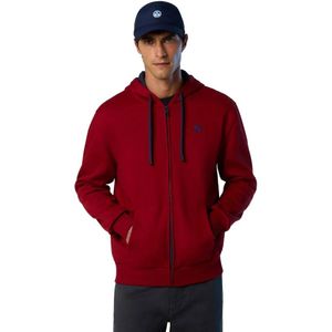 North Sails Logo Sweatshirt Met Rits