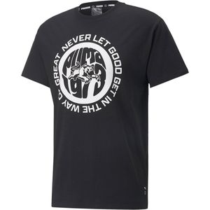 Puma Select Rebound Ss 4 T-shirt Zwart L Man