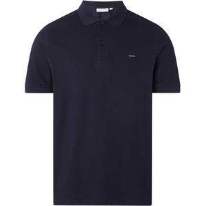 Calvin Klein Stretch Pique Slim Button Korte Mouw Poloshirt