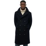 Superdry Merchant Wool Blend Long Jas