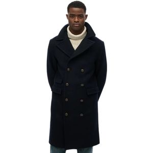 Superdry Merchant Wool Blend Long Jas