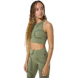 Super.natural - W CAPITAL LOGO LF TOP - Sport-top - Zwart