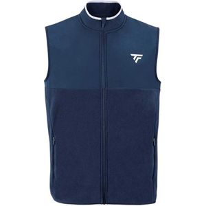 Tecnifibre - Polar Vest - Blauw - Mouwloos - Fleece Materiaal