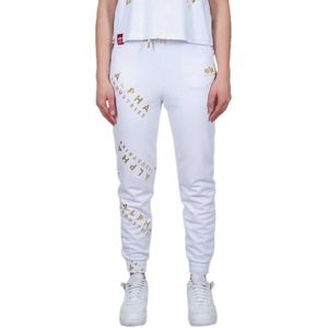 Alpha Industries Foil All Over Print Leggings Wit S Vrouw