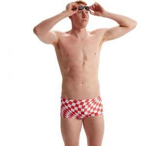 Speedo - Club Training Allover Digital - Zwembroek - Zwart - Polyester