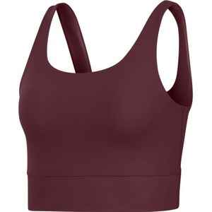 Nike Yoga Luxe Infinalon Crop Mouwloos T-shirt