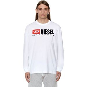 Diesel Just Division Long Sleeve T-shirt Wit XL Man