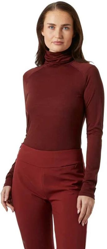 Helly Hansen - Durawool - Onderhemd - Dames - Hoge Kraag - Lange Mouwen