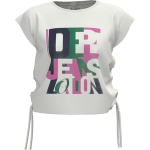 Pepe Jeans Peachy Short Sleeve Top Wit S Vrouw