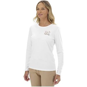 Lafuma Shield T-shirt Met Lange Mouwen Wit M Vrouw