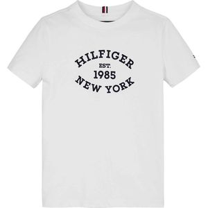 Tommy Hilfiger Monotype Flock Regular T-shirt Met Korte Mouwen
