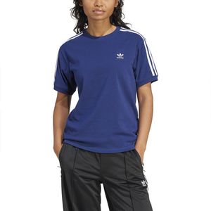 Adidas Originals 3 Stripes Short Sleeve T-shirt Blauw XS Vrouw