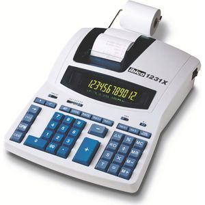 Ibico 1231x Calculator Zilver