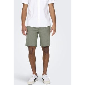 Only & Sons Mark 0209 Chino Shorts Groen S Man