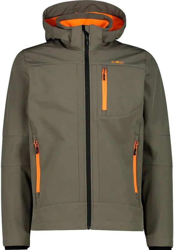 CMP - Softshell Jas - Waterdicht - Met Afneembare Capuchon - Mannen