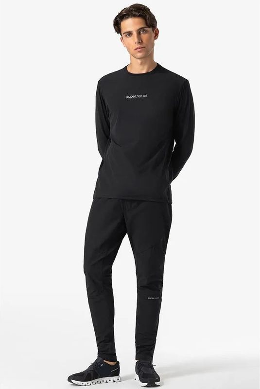 Super.natural - M WINDBREAKER LS - T-shirt - Merinowol - Lange Mouwen