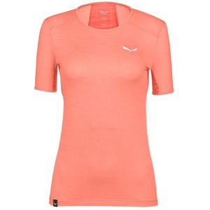 Salewa Puez Graphic 2 Dryton Short Sleeve T-shirt Roze XS Vrouw