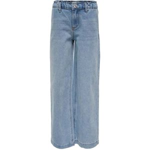 Only Comet Wide Leg Fit Jeans Blauw 8 Years Meisje