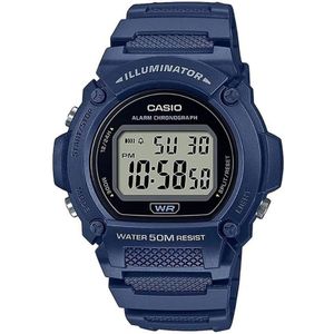 Casio W-219h-2av Watch Blauw