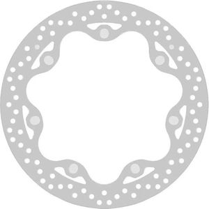 NG - DIS2213 - Remschijf - Zilver - Hoogwaardige Aftermarket