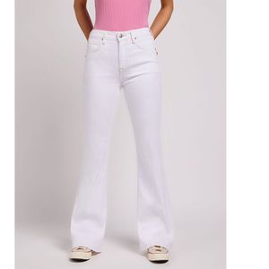 Lee Breese Flare Fit Jeans Wit 25 / 31 Vrouw