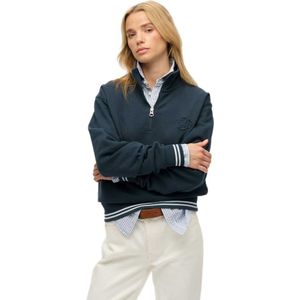 Superdry - Country Club Embossed - Trui - Half Rits - Katoen