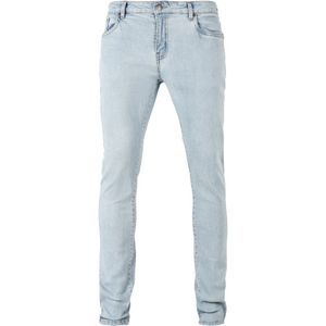 Urban Classics Denim Slim Fit Zip Jeans Blauw 33 / 32 Man
