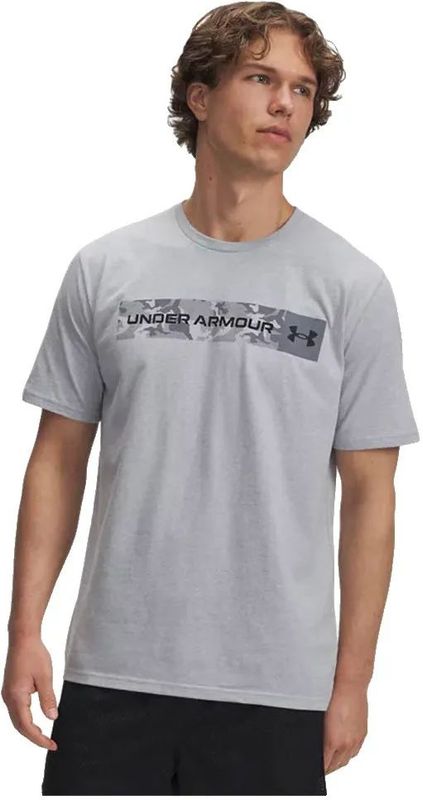 Under Armour Camo Chest Stripe T-shirt Met Korte Mouwen