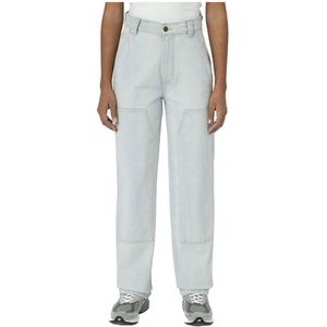 Dickies Madison Double Knee Jeans Wit 32 Vrouw