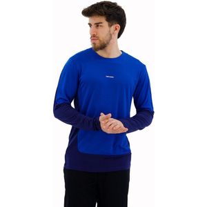 Icebreaker Zone Knit Long Sleeve T-shirt Blauw XL Man