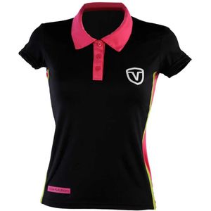 Vairo Columns Korte Mouw Poloshirt