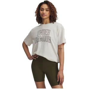 Under Armour Rival Oversized Campus T-shirt Met Korte Mouwen