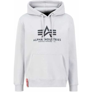 ALPHA INDUSTRIES - Basic Rainbow Hoodie - Zwart - Synthetisch