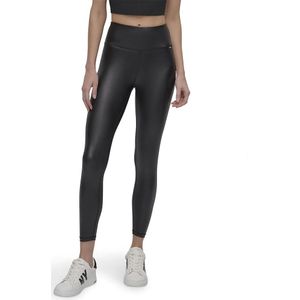 Dkny Faux Leather 7/8 High Waist Leggings