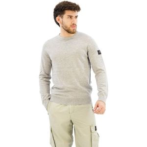 ECOALF - Bayona - Gebreide Trui - Grijs - 70% Gerecyclede Wol