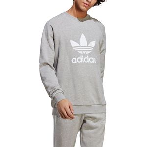 Adidas Originals Adicolor Classics Trefoil Crewneck Sweatshirt Grijs S Man
