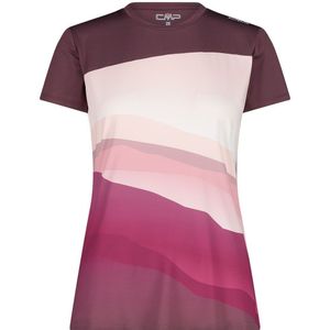 Cmp 33n6186 Short Sleeve T-shirt Roze S Vrouw