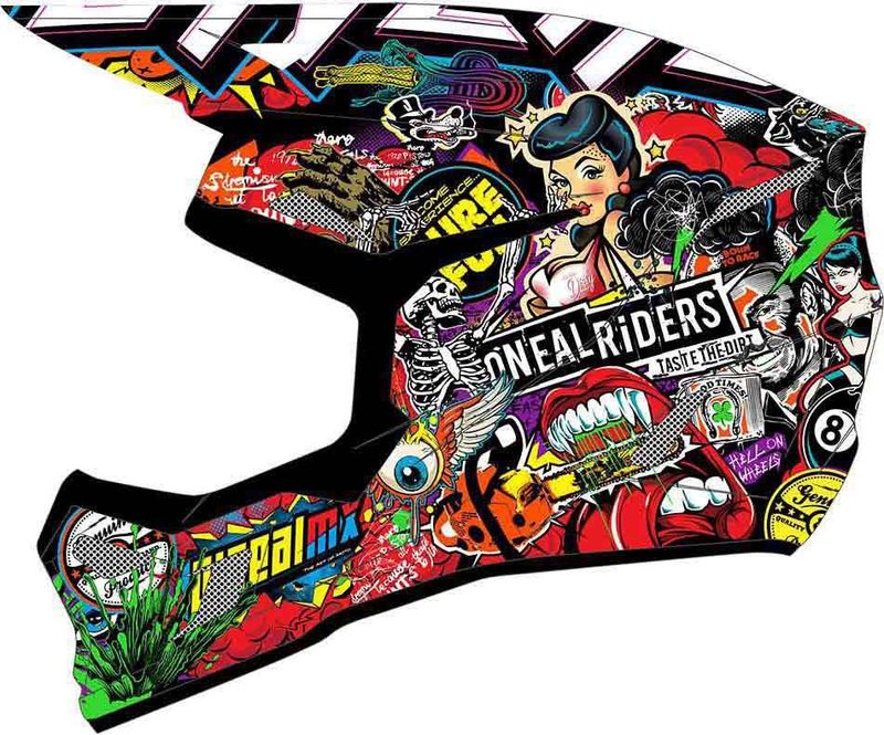Oneal 3srs Crank Offroadhelm Junior