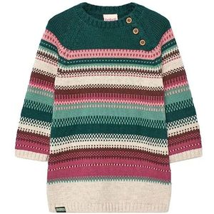 Boboli Knitwear Striped Jurk