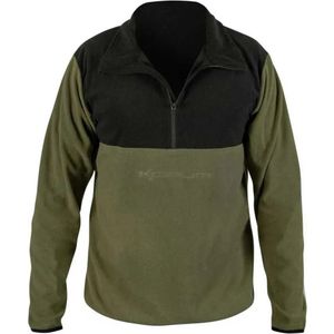 Korum Embossed Fleece Met Halve Rits