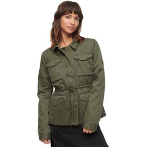 Superdry Military M65 Lined Jacket Groen XL Vrouw