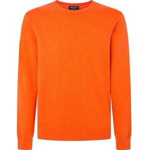 Hackett Cotton Silk Sweatshirt Oranje L Man