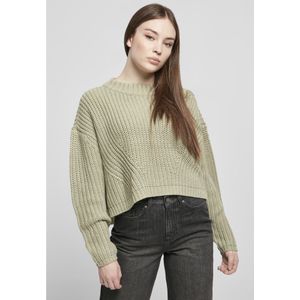 Urban Classics Wide Oversizeer Sweatshirt Groen XL Vrouw