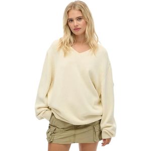 Superdry - Oversized V-hals Trui - Katoen